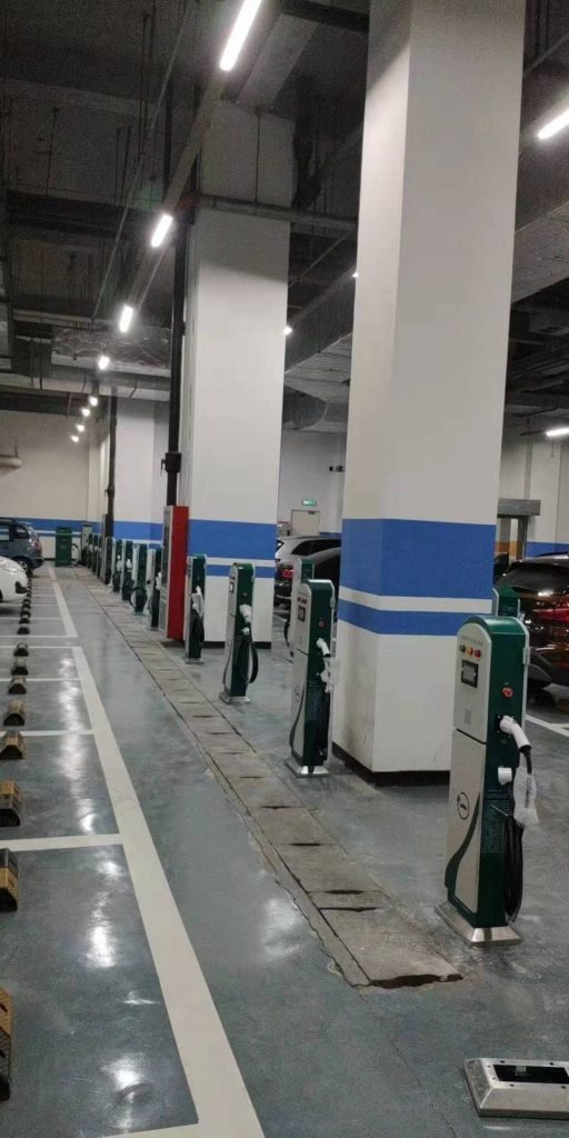北京市科技馆部分场馆充电桩